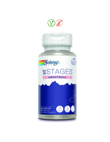 HER LIFE STAGES MENSTRUAL - 24 CAPSULAS