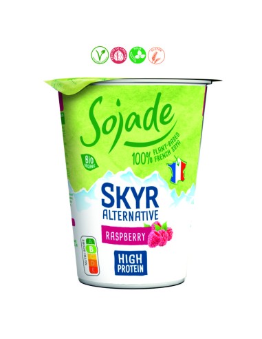 (F) SOJADE SKYR FRAMBUESA - 400GR.