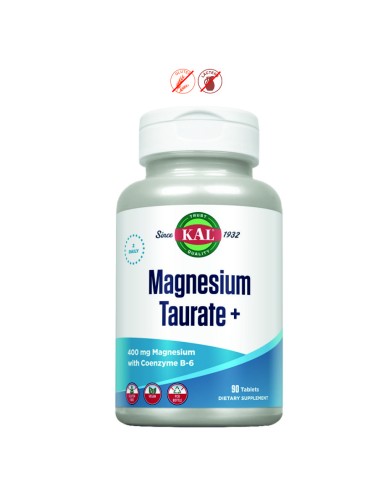 MAGNESIUM TAURATE + B6 - 90 COMPRIMIDOS