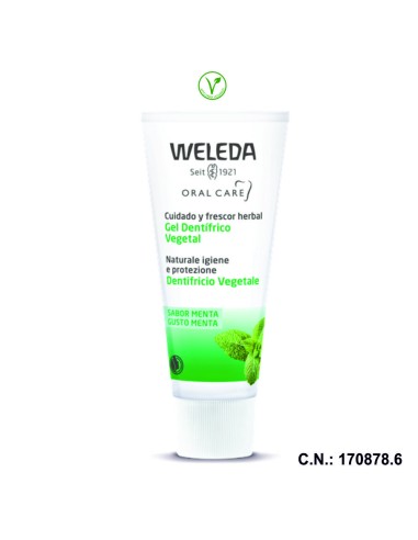 GEL DENTIFRICO VEGETAL  - 75ML.