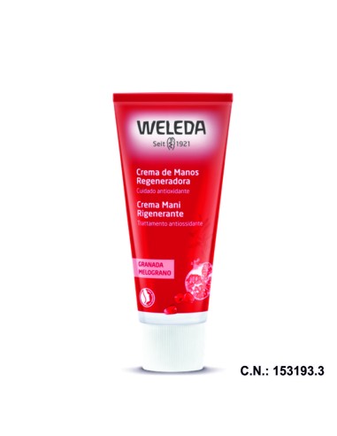CREMA DE MANOS REGENERADORA DE GRANADA - 50ML.