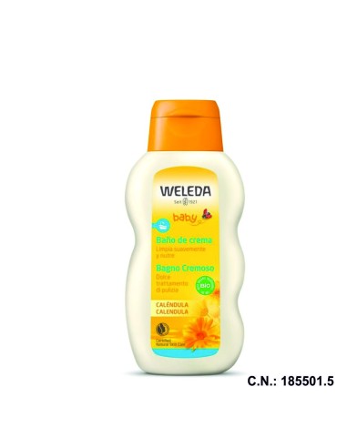 BAÑO EN CREMA BEBE CALENDULA - 200ML.