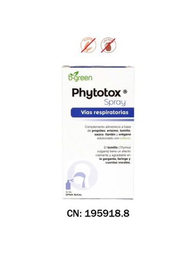 PHYTOTOX SPRAY VIAS RESPIRATORIAS - 30ML.