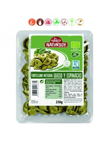 (E) (F) PLATOS TORTELLONI QUESO ESPINACAS - 250GR