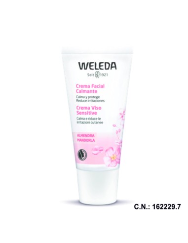 (D) CREMA FACIAL CALMANTE DE ALMENDRA  - 30ML.