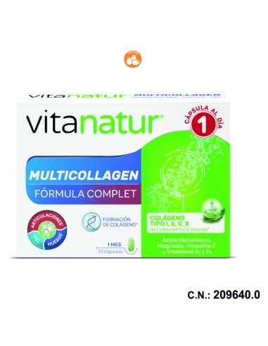 VITANATUR MULTICOLLAGEN - 30 CAPSULAS