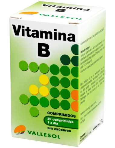 VITAMINA B COMPLEX - 30 COMPRIMIDOS