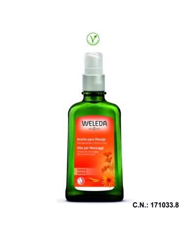 ACEITE PARA MASAJE CON ARNICA - 50ML.