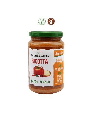 SALSA TOMATE RICOTTA BIO BOI - 350GR.