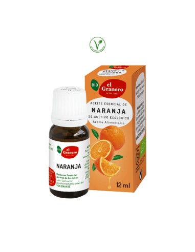 ACEITE ESENCIAL DE NARANJA BIO - 12ML.