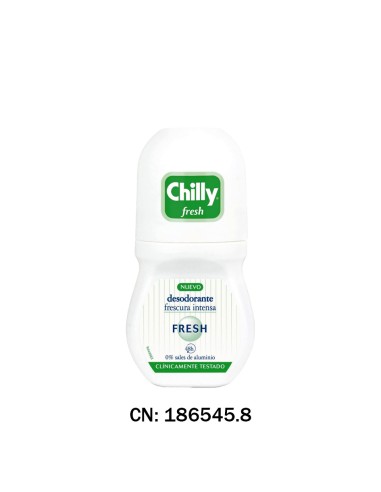 CHILLY DEO ROLL-ON FRESH   - 50ML.