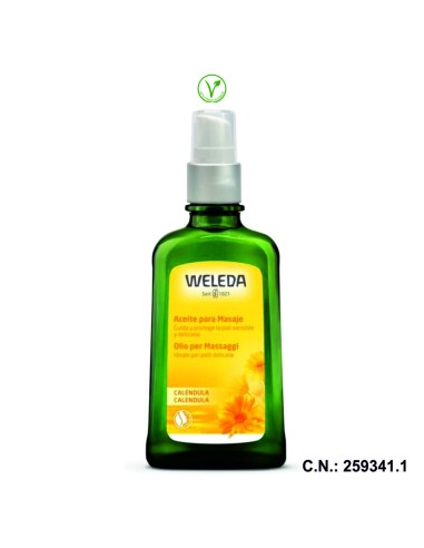 ACEITE PARA MASAJE CON CALENDULA - 100ML.