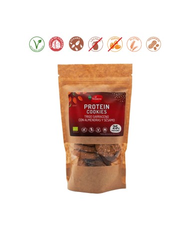 COOKIES PROTEIN ALMENDRA Y SESAMO - 130 GR