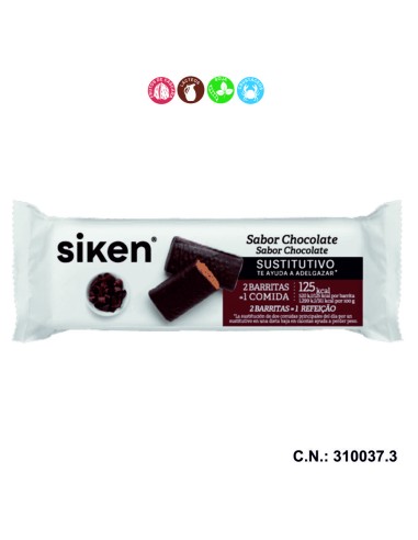 SIKEN PROTEIN SUSTIT BARRITA CHOCOLATE - 24x44GR.