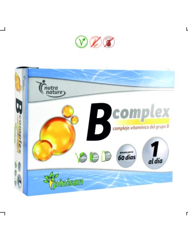 B COMPLEX NUTRA NATURE - 60 CAPSULAS