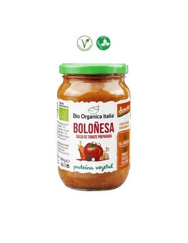 SALSA TOMATE BOLOÑESA VEGETAL BIO BOI - 325ML