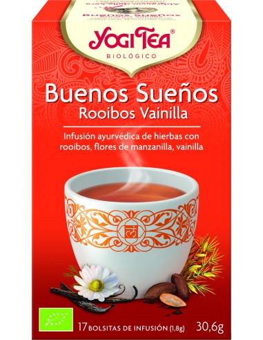 YOGI TEA BUENAS NOCHES (ROOIBOS VAINILLA) - 17 FIL