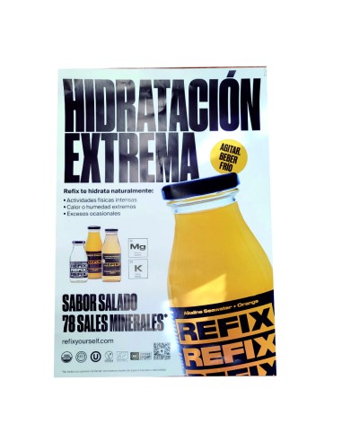 (X) POSTER REFIX HIDRATACION EXTREMA (48x70)