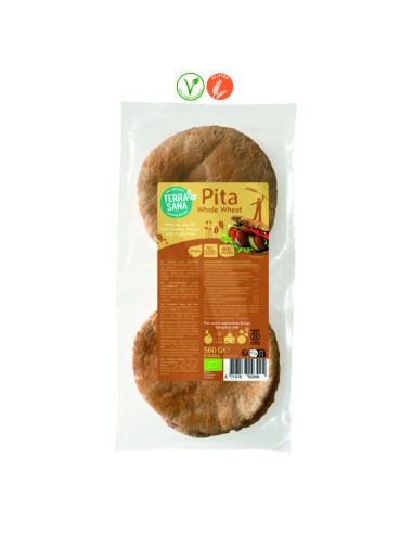 PAN PITA INTEGRAL 8 PANES - 560GR.