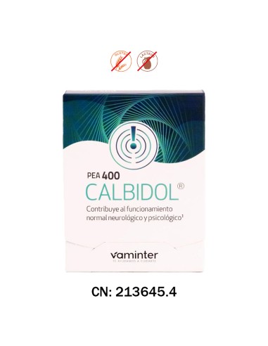 CALBIDOL PEA 400 - 30 CAPSULAS