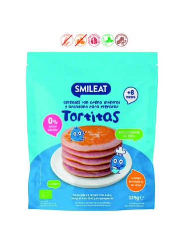 MIX TORTITAS AVENA INTEGRAL ATRANDANOS - 125GR.