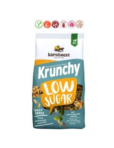 MUESLI KRUNCHY LOW SUGAR SEMILLAS - 375GR.