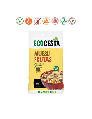  MUESLI FRUTAS BIO - 500GR.