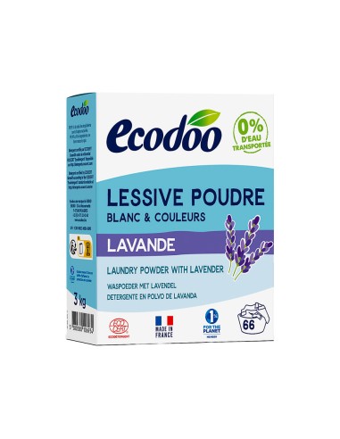 DETERGENTE EN POLVO LAVANDA 66 SERV. - 3KG.