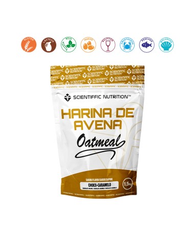 HARINA AVENA CHOCOBAR CARAMEL - 1.5KG