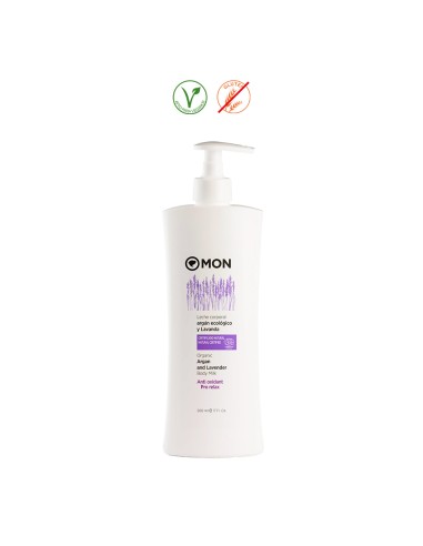 LECHE CORPORAL ARGAN Y LAVANDA - 500ML.(ECOCER)