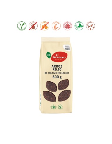 ARROZ ROJO BIO - 500GR.