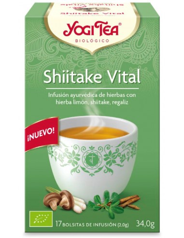 YOGI TEA SHITAKE VITAL - 17 FILTROS**