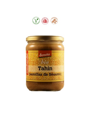 TAHIN TOSTADO CON SAL (DEMETER) - 500GR.