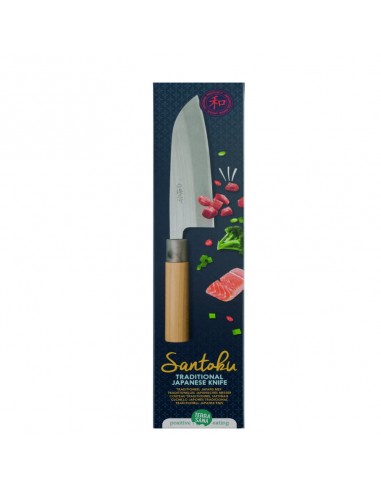 SANTOKU CUCHILLO TRADICIONAL JAPONES - 1 UNIDAD