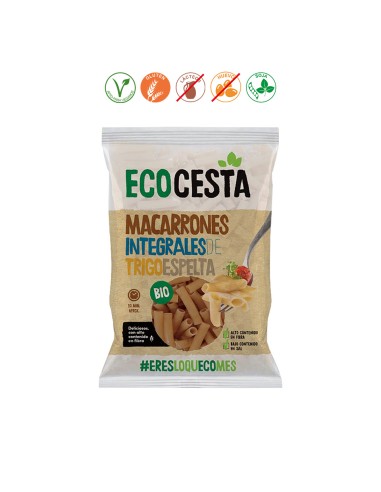  (D) MACARRONES ESPELTA INTEGRAL BIO - 500GR.