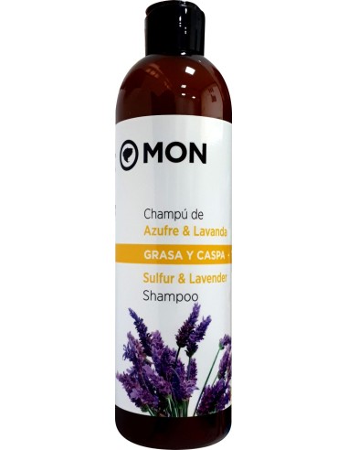 CHAMPU CABELLO GRASO CASPA (AZUFRE-LAVANDA) - 300M