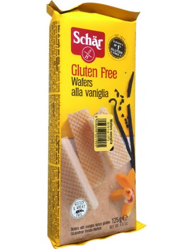 WAFELS ALLA VAINIGLIA SIN GLUTEN - 125GR.