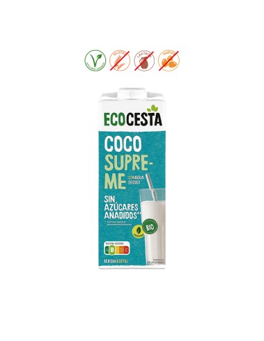  BEBIDA VEGETAL DE COCO SUPREME BIO - 1 LITRO