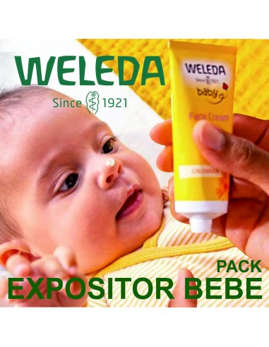 (P) PACK WELEDA EXPOSITOR CARTON BEBE