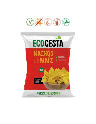  NACHOS DE MAIZ NATURALES BIO - 125GR.