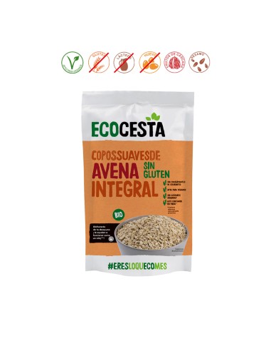  COPOS SUAVES DE AVENA INTEGRAL SIN GLUTEN BIO - 500 GR