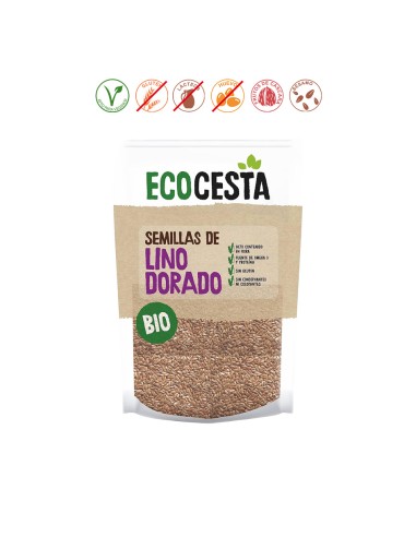  SEMILLAS DE LINO DORADO BIO - 160GR.