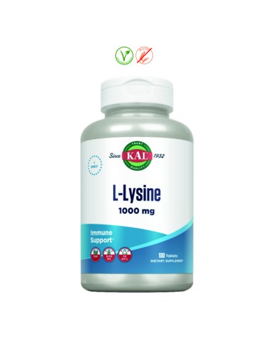 L-LYSINE 1000MG. (LISINA) - 100 COMPRIMIDOS