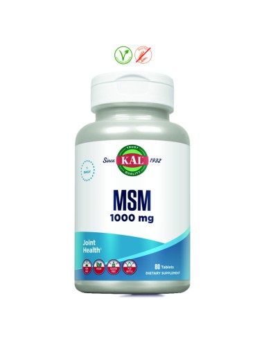 MSM 1000MG - 80 COMPRIMIDOS