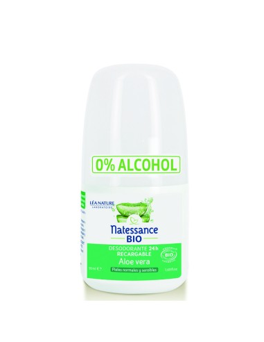 DESODORANTE RECARGABLE ALOE VERA - 50ML.