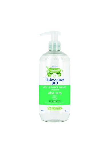 GEL LIMPIADOR MANOS ALOE VERA - 500ML.