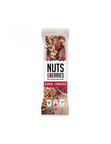 EXP BARRITA ALMENDRAS ARANDANOS NUT&BERRIES - 15X3