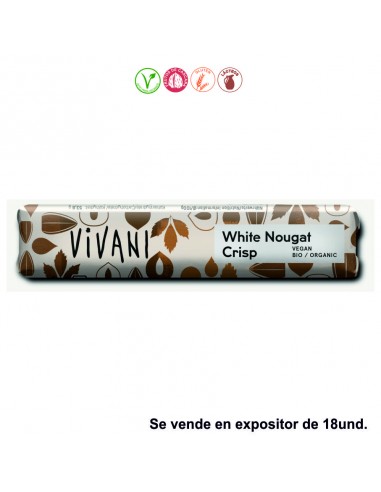 EXP BARRITA CHOCOLATE BLANCO PRALINE CROCANTE AVEL