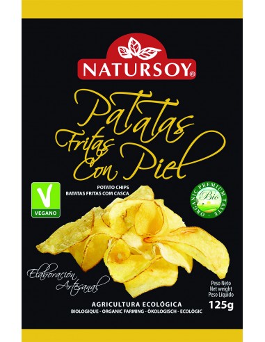 PATATAS FRITAS CON PIEL - 125GR.