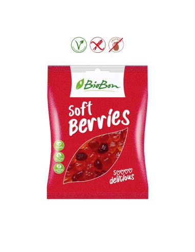 GOMINOLAS SABOR FRUTAS DEL BOSQUE SIN GELATINA BIO^^